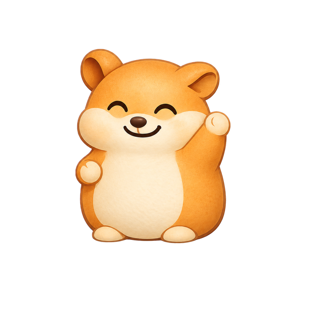 Cheekful maskotu Çıtır